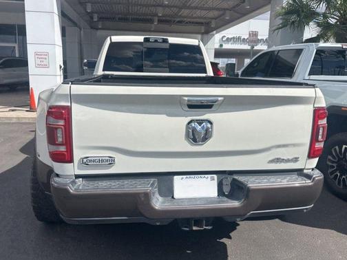 Pearl White 2019 RAM 3500 Longhorn