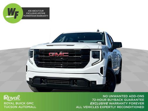 Summit White 2023 GMC Sierra 1500 Elevation
