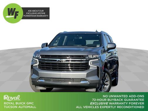 Satin Steel Metallic 2021 Chevrolet Tahoe LT
