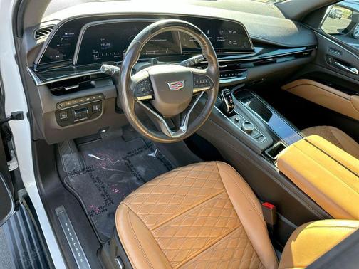 Crystal White Tricoat 2022 Cadillac Escalade Premium Luxury