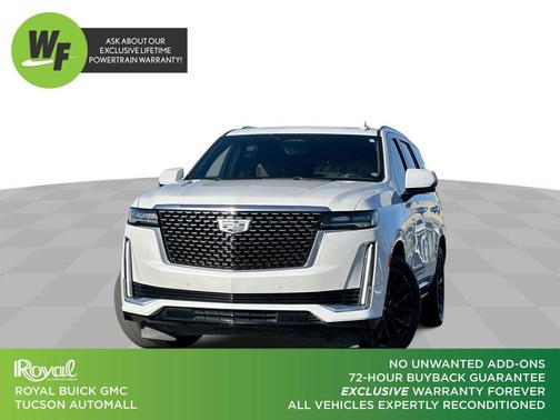 Crystal White Tricoat 2022 Cadillac Escalade Premium Luxury