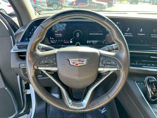 Crystal White Tricoat 2022 Cadillac Escalade Premium Luxury