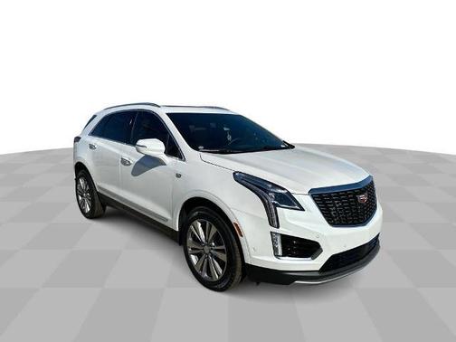 Crystal White Tricoat 2026 Cadillac XT5 Premium Luxury