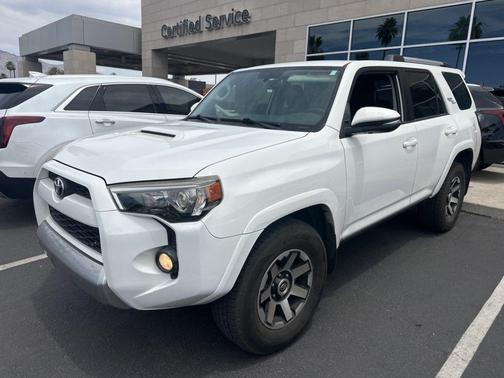 Super White 2018 Toyota 4Runner TRD Off Road Premium