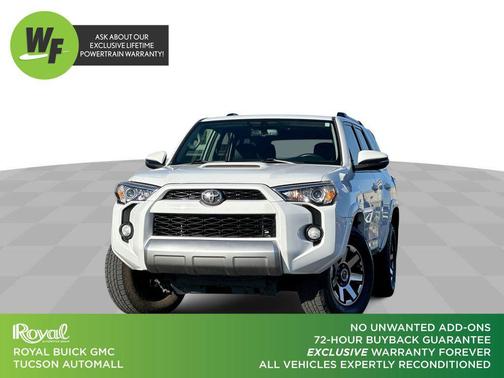 Super White 2018 Toyota 4Runner TRD Off Road Premium