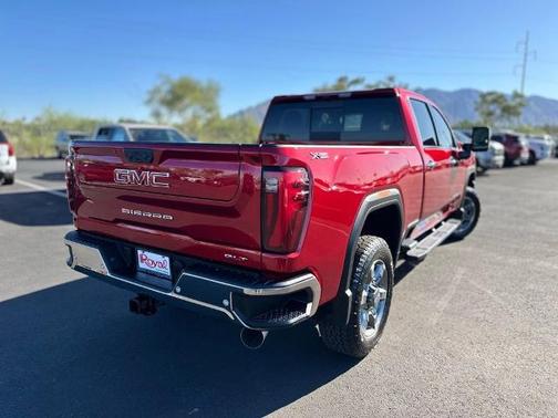 Volcanic Red Tintcoat 2026 GMC Sierra 2500 SLT