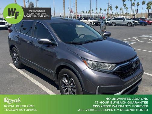 Gray 2020 Honda CR-V 2WD EX-L