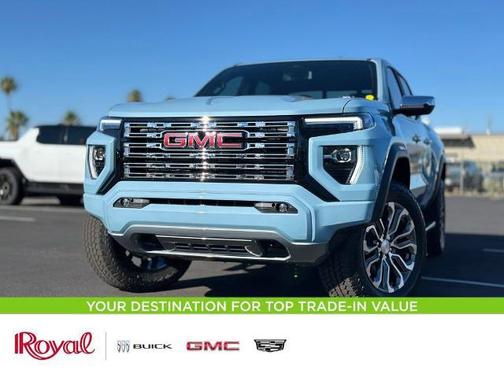 Glacier Metallic 2026 GMC Canyon Denali