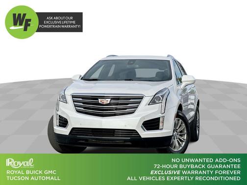 Crystal White Tricoat 2018 Cadillac XT5 Luxury