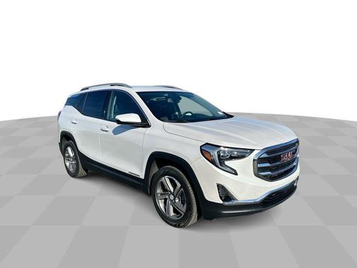 White Frost Tricoat 2020 GMC Terrain SLT