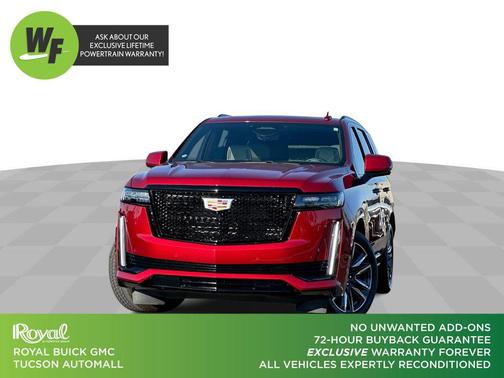 Radiant Red Tintcoat 2024 Cadillac Escalade Sport