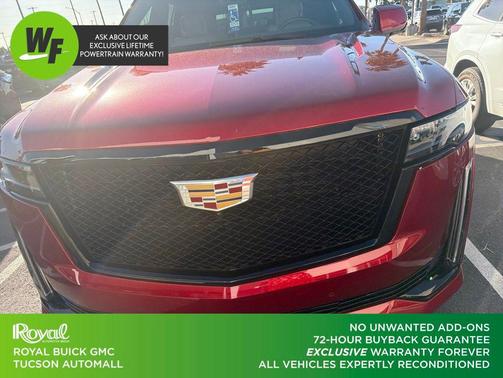Radiant Red Tintcoat 2024 Cadillac Escalade Sport