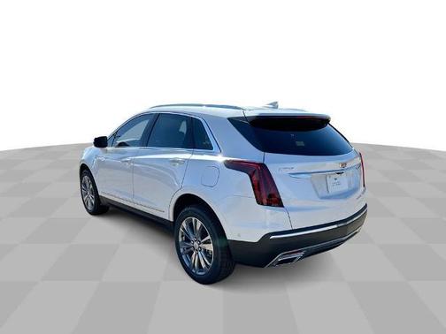 Crystal White Tricoat 2025 Cadillac XT5 Premium Luxury