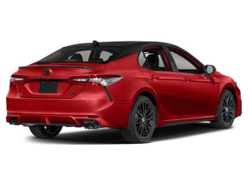 Supersonic Red/Midnight Black Metallic 2022 Toyota Camry XSE