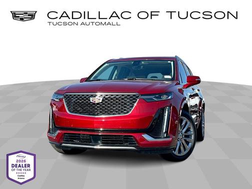 Radiant Red Tintcoat 2023 Cadillac XT6 Premium Luxury AWD
