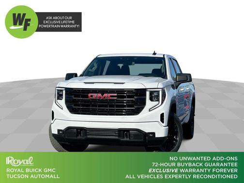 Summit White 2025 GMC Sierra 1500 Elevation