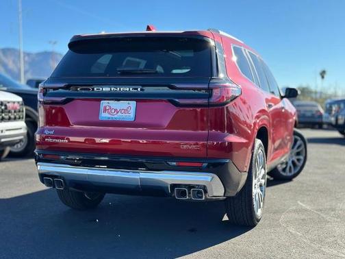 Volcanic Red Tintcoat 2026 GMC Acadia Denali