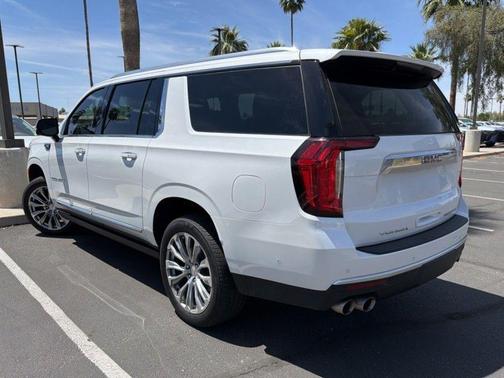 White Frost Tricoat 2024 GMC Yukon XL Denali