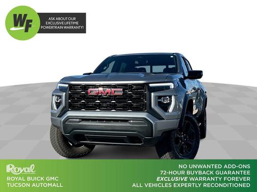 Sterling Metallic 2025 GMC Canyon Elevation