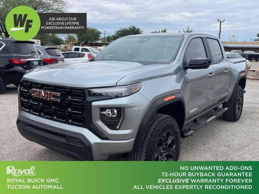 Sterling Metallic 2025 GMC Canyon Elevation