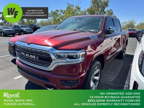 Delmonico Red Pearlcoat 2021 RAM 1500 Limited