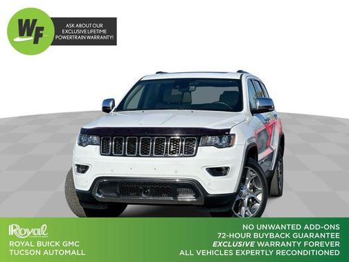 Bright White Clearcoat 2020 Jeep Grand Cherokee Limited