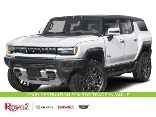 Interstellar White 2026 GMC HUMMER EV SUV 2X