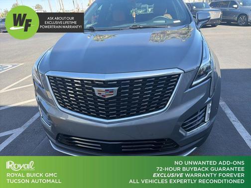 Satin Steel Metallic 2022 Cadillac XT5 Premium Luxury
