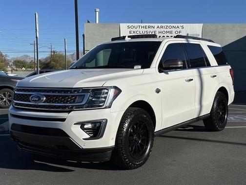 Star White Metallic Tri-Coat 2020 Ford Expedition King Ranch