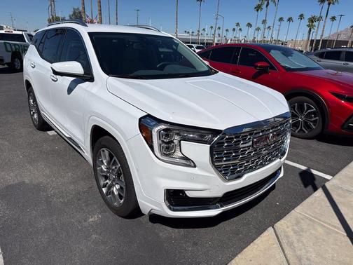 Summit White 2024 GMC Terrain Denali