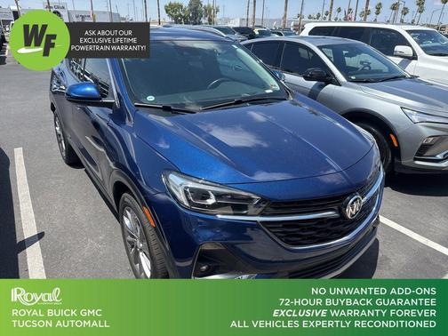 Sapphire Metallic 2023 Buick Encore GX Essence