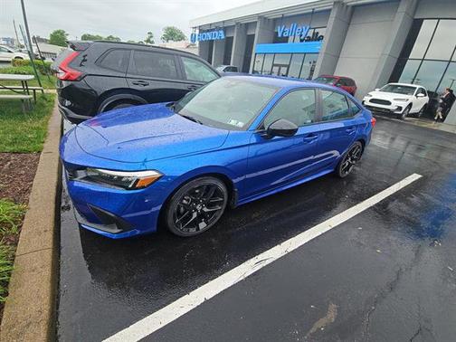 Aegean Blue Metallic 2023 Honda Civic