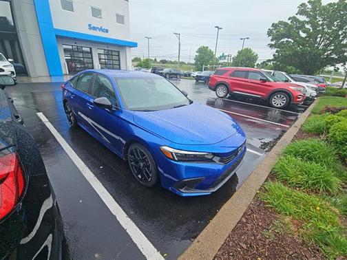Aegean Blue Metallic 2023 Honda Civic