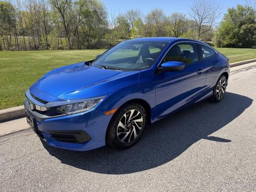 Blue 2018 Honda Civic LX