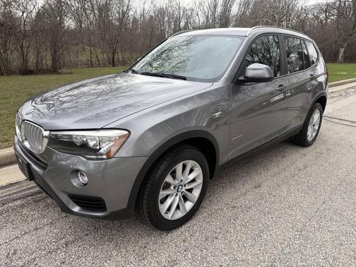 Gray 2017 BMW X3 xDrive28i