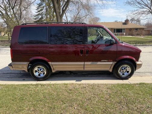 Burgundy 2001 Chevrolet Astro Base
