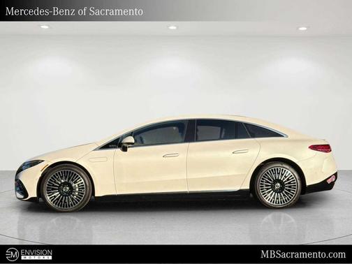 MANUFAKTUR Diamond White Metallic 2023 Mercedes-Benz EQS 580 4MATIC