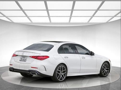 Polar White 2023 Mercedes-Benz C-Class Sedan