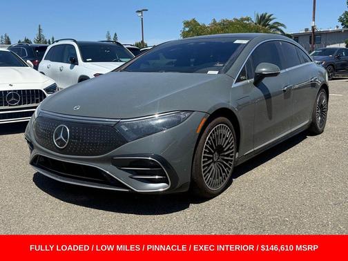 MANUFAKTUR Signature Silicon Grey 2024 Mercedes-Benz EQS 580 4MATIC