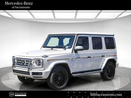 Diamond White 2021 Mercedes-Benz G-Class SUV