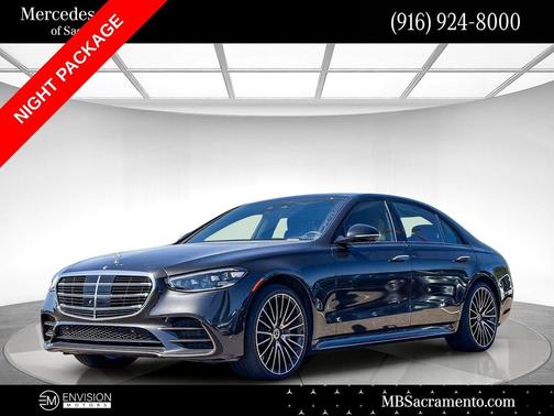 Graphite Grey Metallic 2023 Mercedes-Benz S-Class 4MATIC