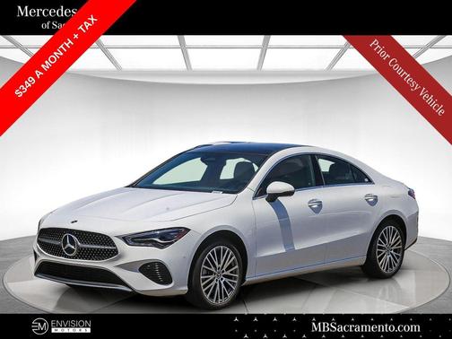 Polar White 2026 Mercedes-Benz CLA 250 Base