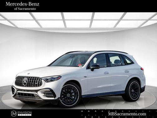 Polar White 2024 Mercedes-Benz AMG GLC 43 4MATIC