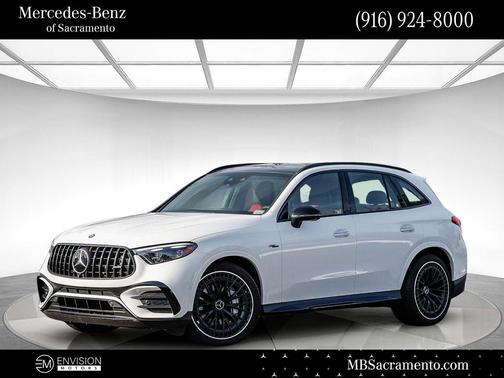 Polar White 2024 Mercedes-Benz AMG GLC 43 4MATIC