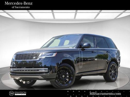 Santorini Black Metallic 2023 Land Rover Range Rover P400 SE
