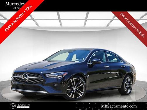 Night Black 2026 Mercedes-Benz CLA 250 4MATIC