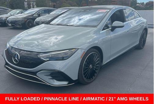 MANUFAKTUR Alpine Grey Non-Metallic 2023 Mercedes-Benz EQE 500 4MATIC+