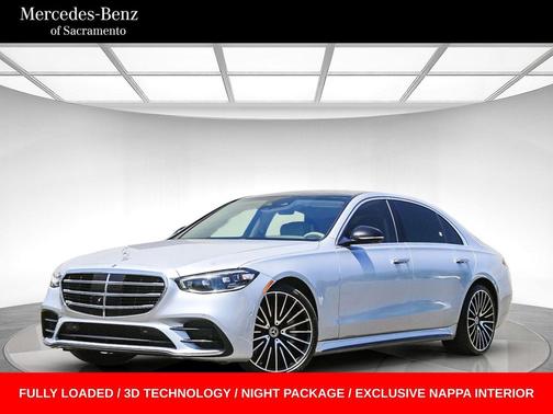 Cirrus Silver Metallic 2022 Mercedes-Benz S-Class 4MATIC