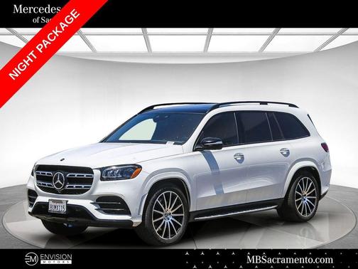 Polar White 2021 Mercedes-Benz GLS 580 4MATIC
