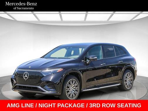 Obsidian Black Metallic 2024 Mercedes-Benz EQS 450 4MATIC